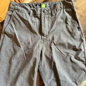 Boys Quicksilver Amphibian Dark Gray Shorts (size 27)